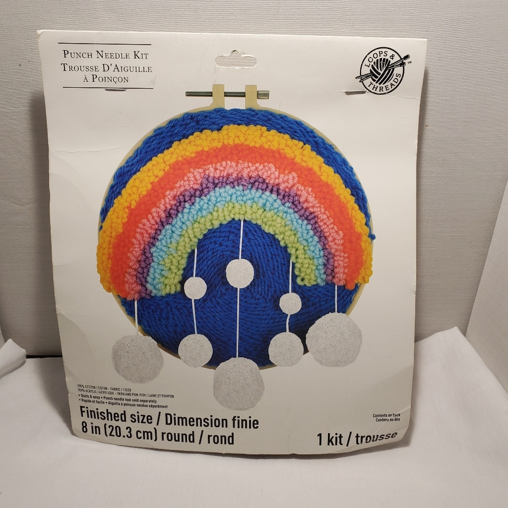 Loops & Threads Rainbow Punch Needle Kit